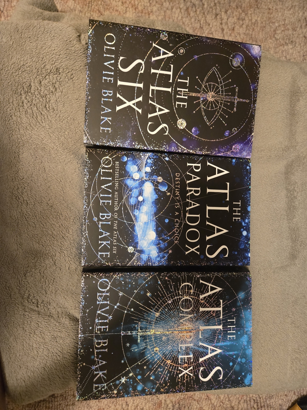 Olivie Blake Atlas Trilogy Hardcover Set - Illumicrate Editions